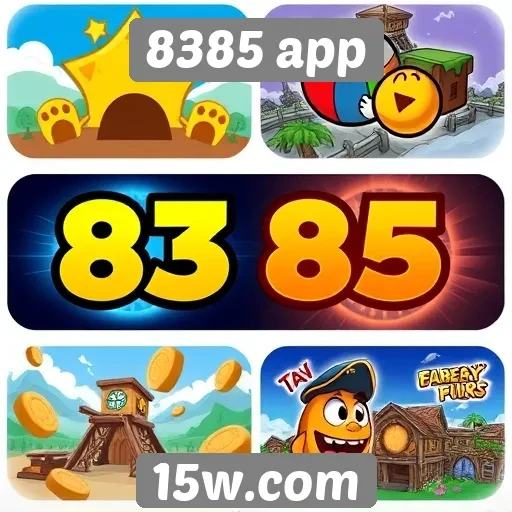 Melhores jogos disponíveis no 8385 app